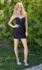 Short Corset Homecoming Dress by Nox Anabel Y224