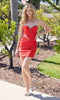 Short Corset Homecoming Dress by Nox Anabel Y224