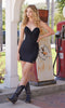 Strapless Short  Homecoming Dress: Nox Anabel Y226