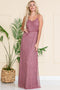 Amelia Couture IN001 Sleeveless V-Neck Gown with Beading