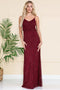 Amelia Couture IN001 Sleeveless V-Neck Gown with Beading