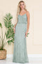 Amelia Couture IN001 Sleeveless V-Neck Gown with Beading