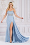 Amelia Couture TM1005 Strapless Corset Gown with Beading