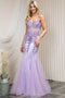 Amelia Couture 774 Beaded Strapless Mermaid Dress