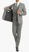 Bradford Grey Slim Fit 3 Piece Tweed Suit