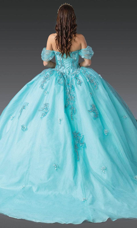 Dancing Queen 1903 - Off Shoulder Beaded Ballgown