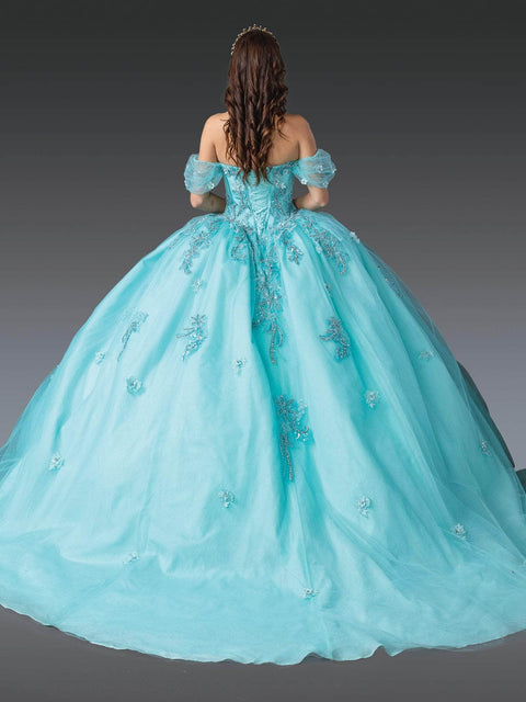 Dancing Queen 1903 - Off Shoulder Beaded Ballgown