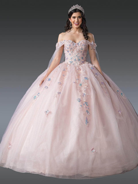 Dancing Queen 1919 - Embellished Off-Shoulder Quinceanera Gown