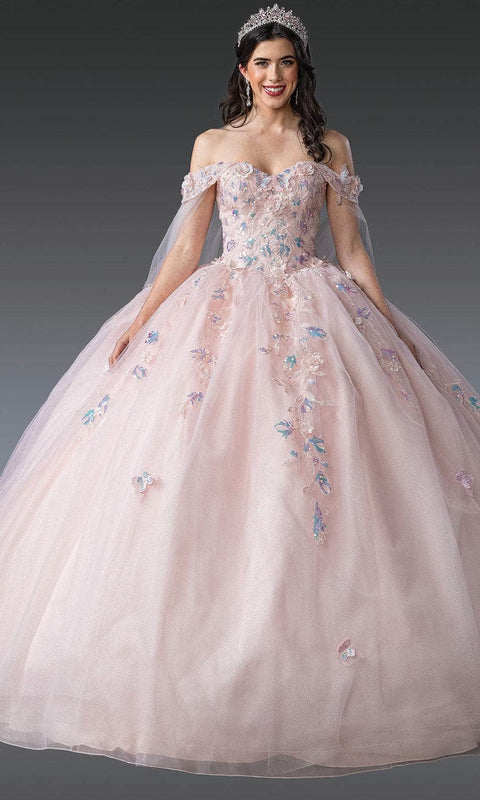 Dancing Queen 1919 - Embellished Off-Shoulder Quinceanera Gown