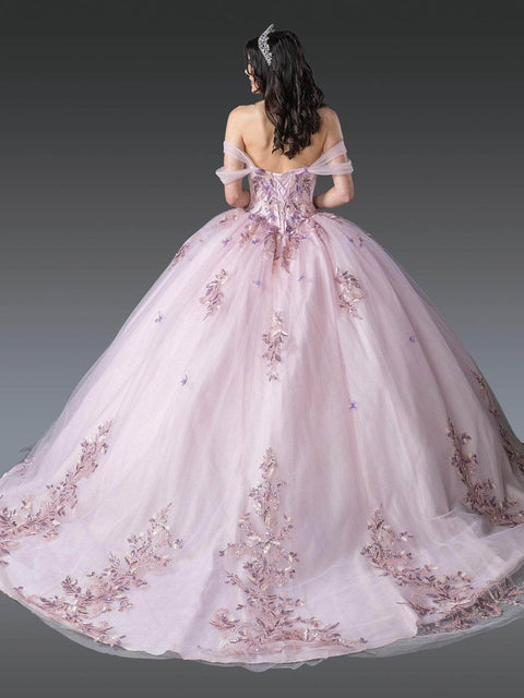 Dancing Queen 1924 - Beaded Appliqued Corset Ballgown