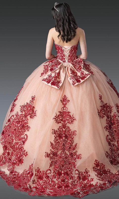 Dancing Queen 1928 - Sweetheart Strapless Quince Gown
