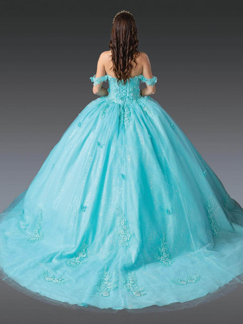 Dancing Queen 1930 - Sweetheart Appliqued Quinceanera Gown