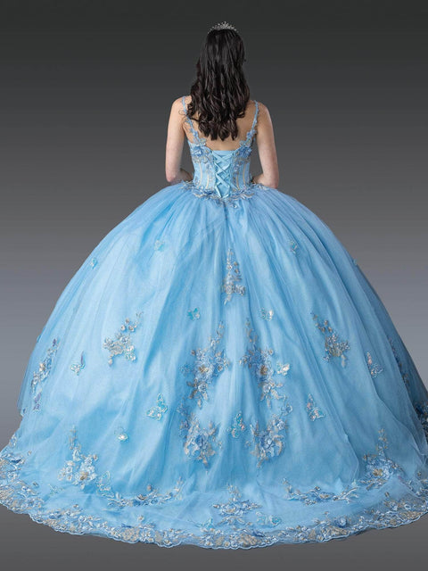 Dancing Queen 1942 - Sweetheart Embroidered Butterfly Gown