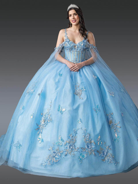 Dancing Queen 1942 - Sweetheart Embroidered Butterfly Gown