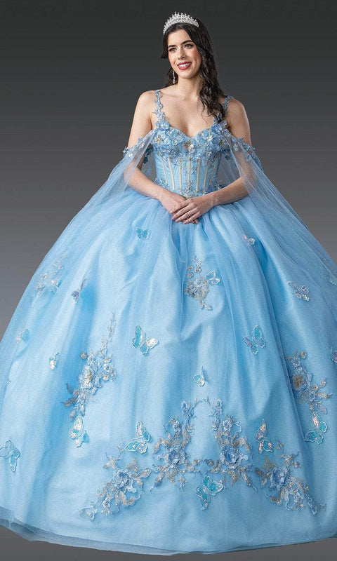 Dancing Queen 1942 - Sweetheart Embroidered Butterfly Gown