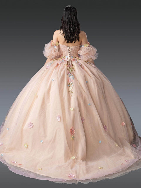Dancing Queen 1946 - Romantic Floral Sweetheart Ball Gown