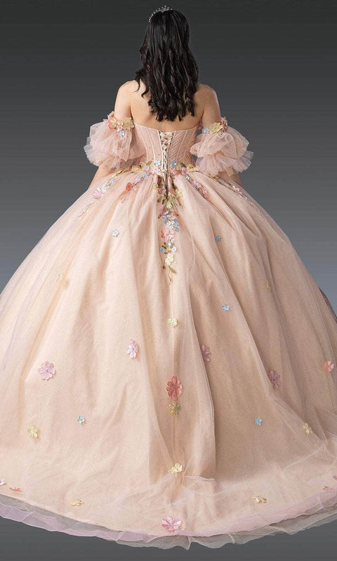 Dancing Queen 1946 - Romantic Floral Sweetheart Ball Gown