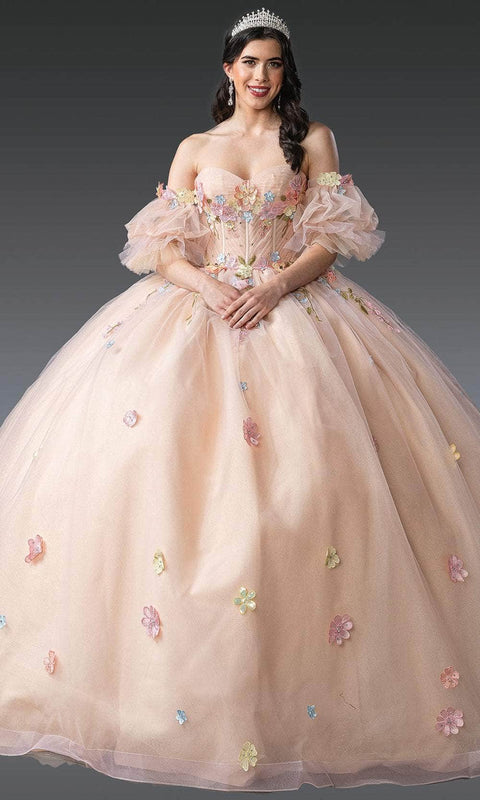 Dancing Queen 1946 - Romantic Floral Sweetheart Ball Gown