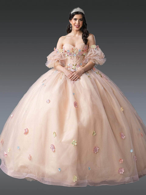 Dancing Queen 1946 - Romantic Floral Sweetheart Ball Gown