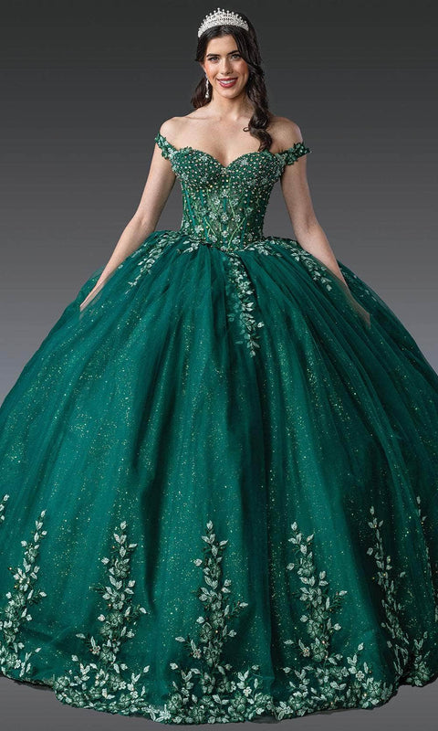 Dancing Queen 1955 - Sweetheart Illusion Corset Ballgown