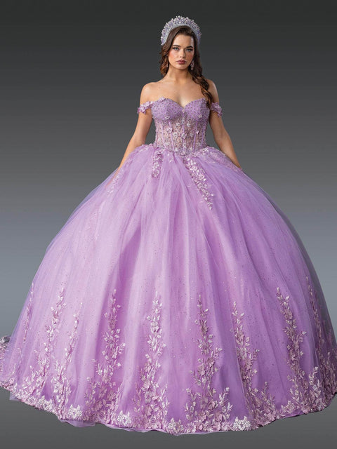Dancing Queen 1955 - Sweetheart Illusion Corset Ballgown