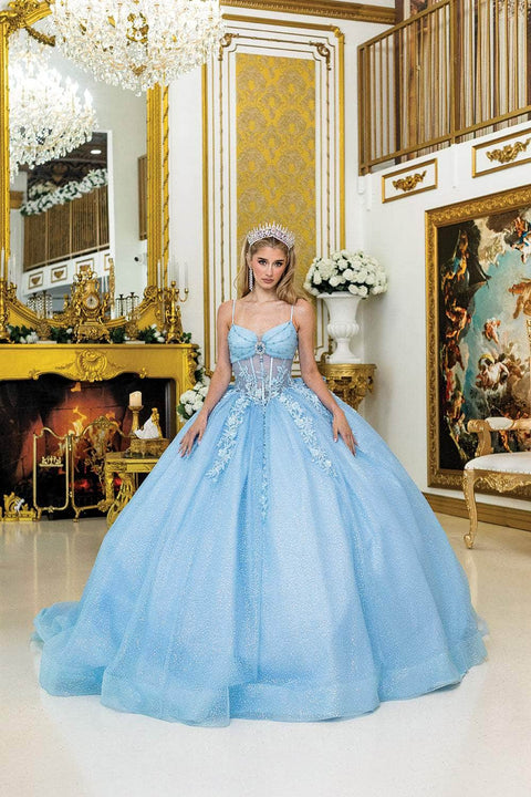 Dancing Queen 1958 - Floral Applique Sweetheart Gown