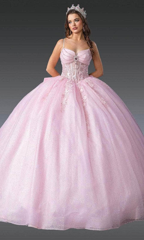 Dancing Queen 1958 - Floral Applique Sweetheart Gown