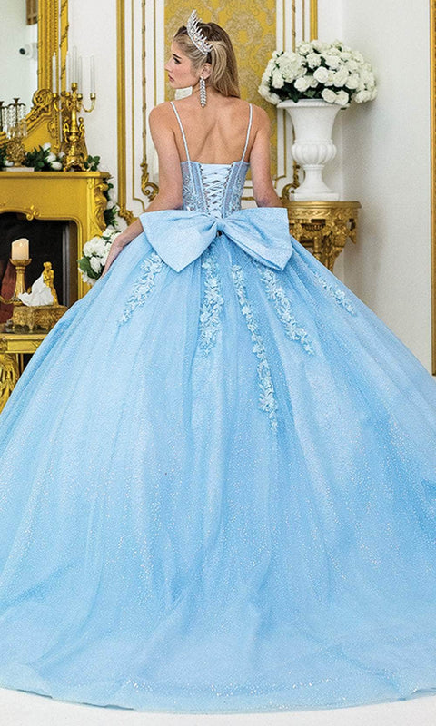 Dancing Queen 1958 - Floral Applique Sweetheart Gown