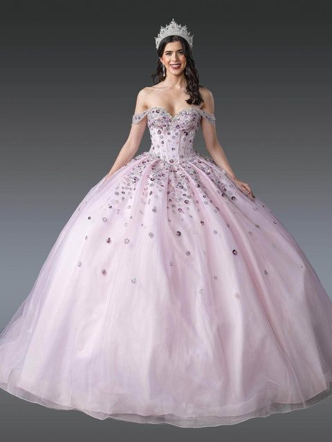 Dancing Queen 1959 - Pleated Skirt Sequin Embellished Ballgown