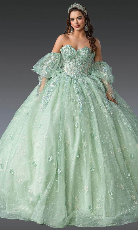 Dancing Queen 1966 - Strapless Sweetheart Quince Gown