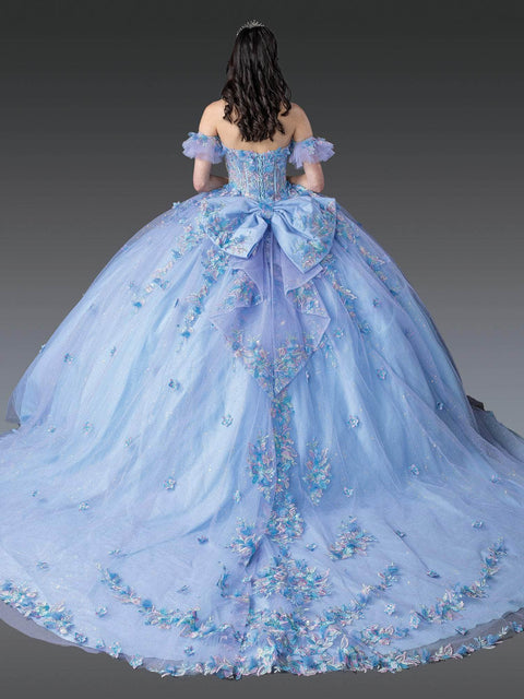 Dancing Queen 1969 - Sweetheart 3D Floral Long Gown