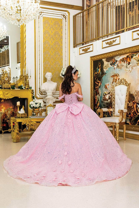 Dancing Queen 1984 - Illusion Corset Off Shoulder Ballgown