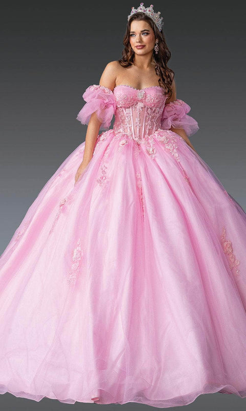 Dancing Queen 1988 - Sweetheart Neck Embroidered Quince Dress