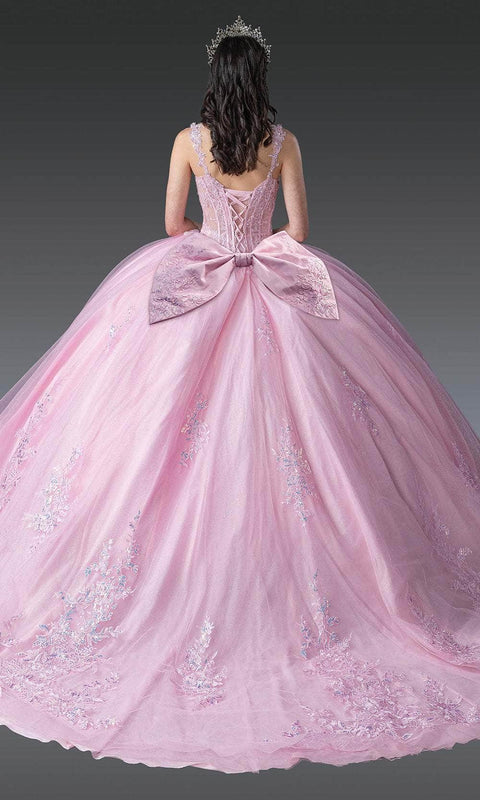 Dancing Queen 1989 - Beaded Floral Sleeveless Ballgown