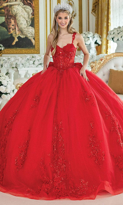 Dancing Queen 1989 - Beaded Floral Sleeveless Ballgown