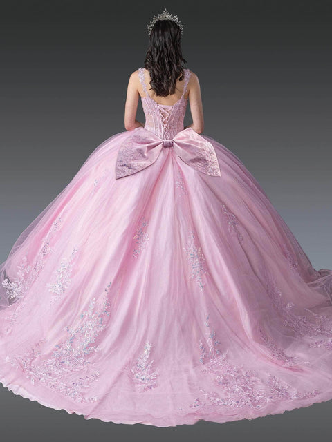 Dancing Queen 1989 - Beaded Floral Sleeveless Ballgown