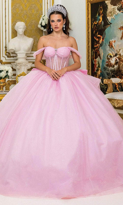 Dancing Queen 1996 - Sweetheart Sheer Corset Glitter Ballgown