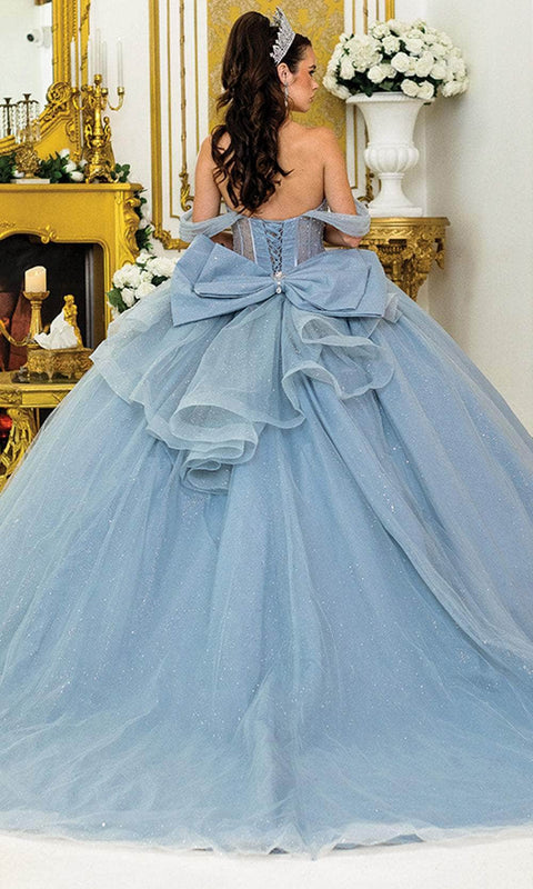 Dancing Queen 1996 - Sweetheart Sheer Corset Glitter Ballgown