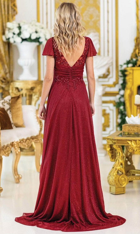 Dancing Queen 4496 - Embroidered Sweetheart Neckline Evening Gown