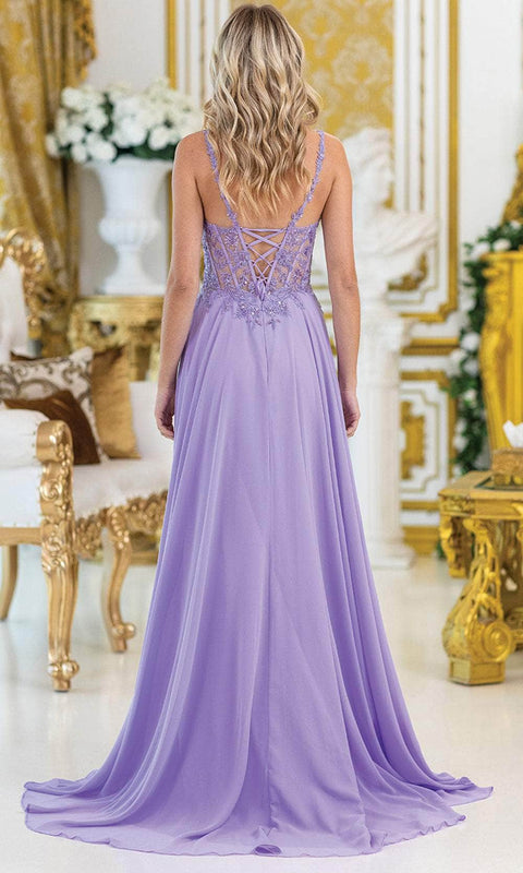 Dancing Queen 4531 - Lace Applique Sweetheart Gown