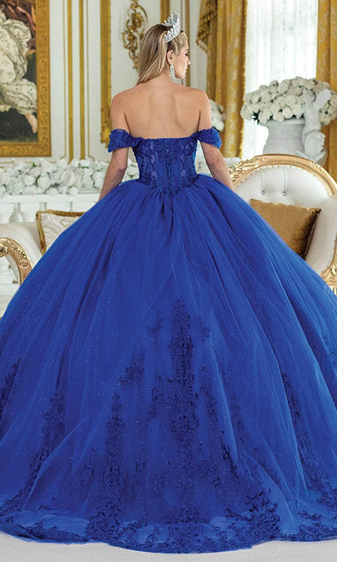 Dancing Queen 5003 - Elegant Sweetheart Lace Ballgown