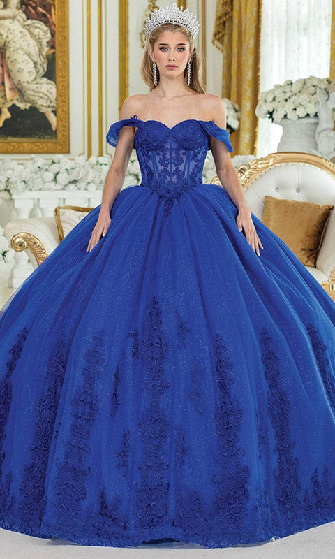 Dancing Queen 5003 - Elegant Sweetheart Lace Ballgown
