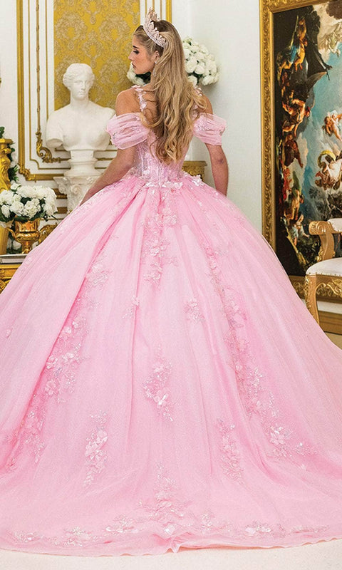 Dancing Queen 5009 - Cold Shoulder Sweetheart Ballgown