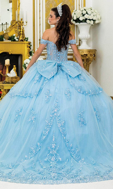 Dancing Queen 5024 - Embroidered Lace Sweetheart Ballgown