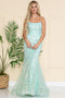 Amelia Couture 6116 Sleeveless Mermaid Dress with Embellishments