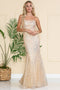 Amelia Couture 6116 Sleeveless Mermaid Dress with Embellishments