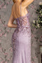 GLS Gloria GL3399 Glitter Corset Mermaid Dress with Embroidery