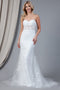 Amelia Couture 7024 Strapless Embroidered Mermaid Dress