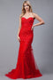 Amelia Couture 7024 Strapless Embroidered Mermaid Dress