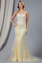 Amelia Couture 7024 Strapless Embroidered Mermaid Dress